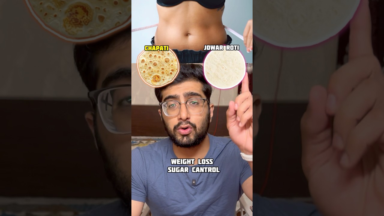 ROTI BENEFITS ✅ #jowar #bajra #chapati #roti #nutritionist #fatloss #weightlossjourney #shorts