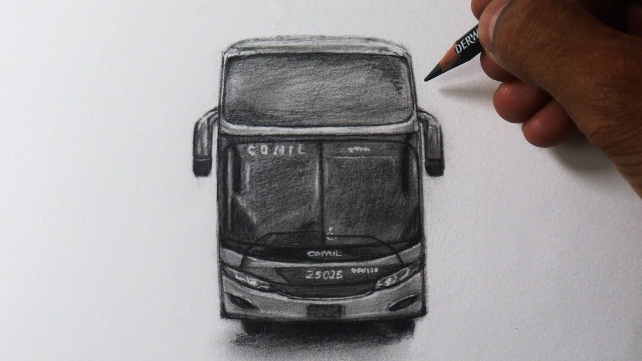 Como desenhar um Ônibus Comil - Gontijo