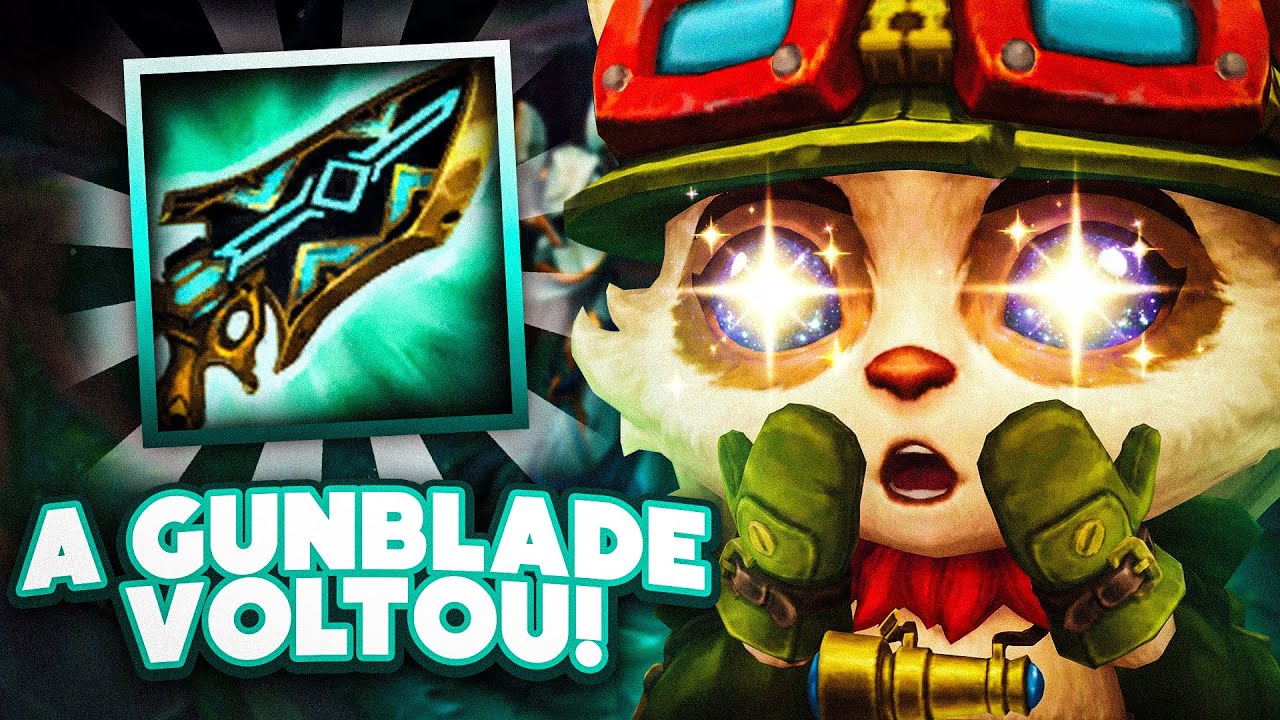 O TEEMO DE BURST COM GUNBLADE VAI DOMINAR A SEASON NOVA!