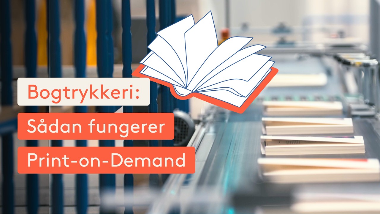 Bogtrykkeri: Sådan fungerer Print-on-Demand