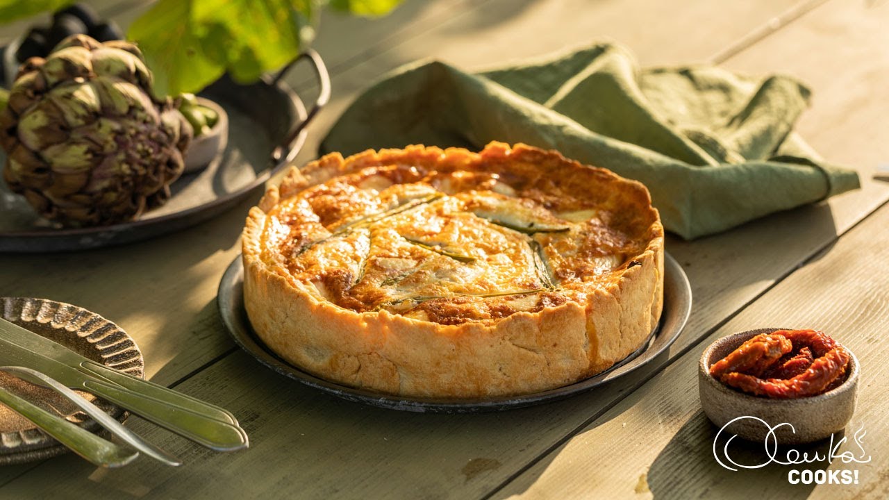 Olenka Cooks Recipe | Artichoke Quiche