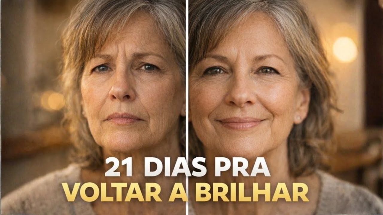 “21 Dias Para Voltar a Brilhar O Hábito Que Muda Seu Rosto e Sua Energia”