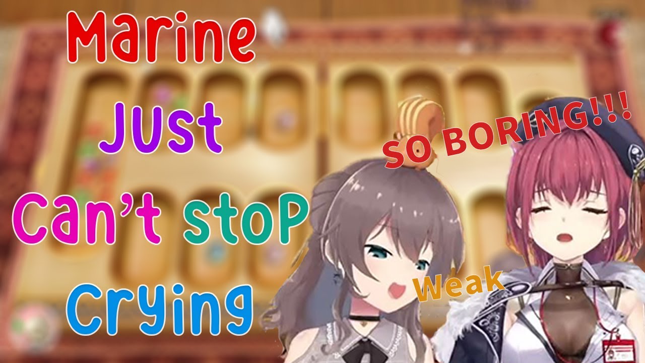 Marine Keep Crying Playing Against Matsuri in Clubhouse Games: 51 Worldwide Moments!!!