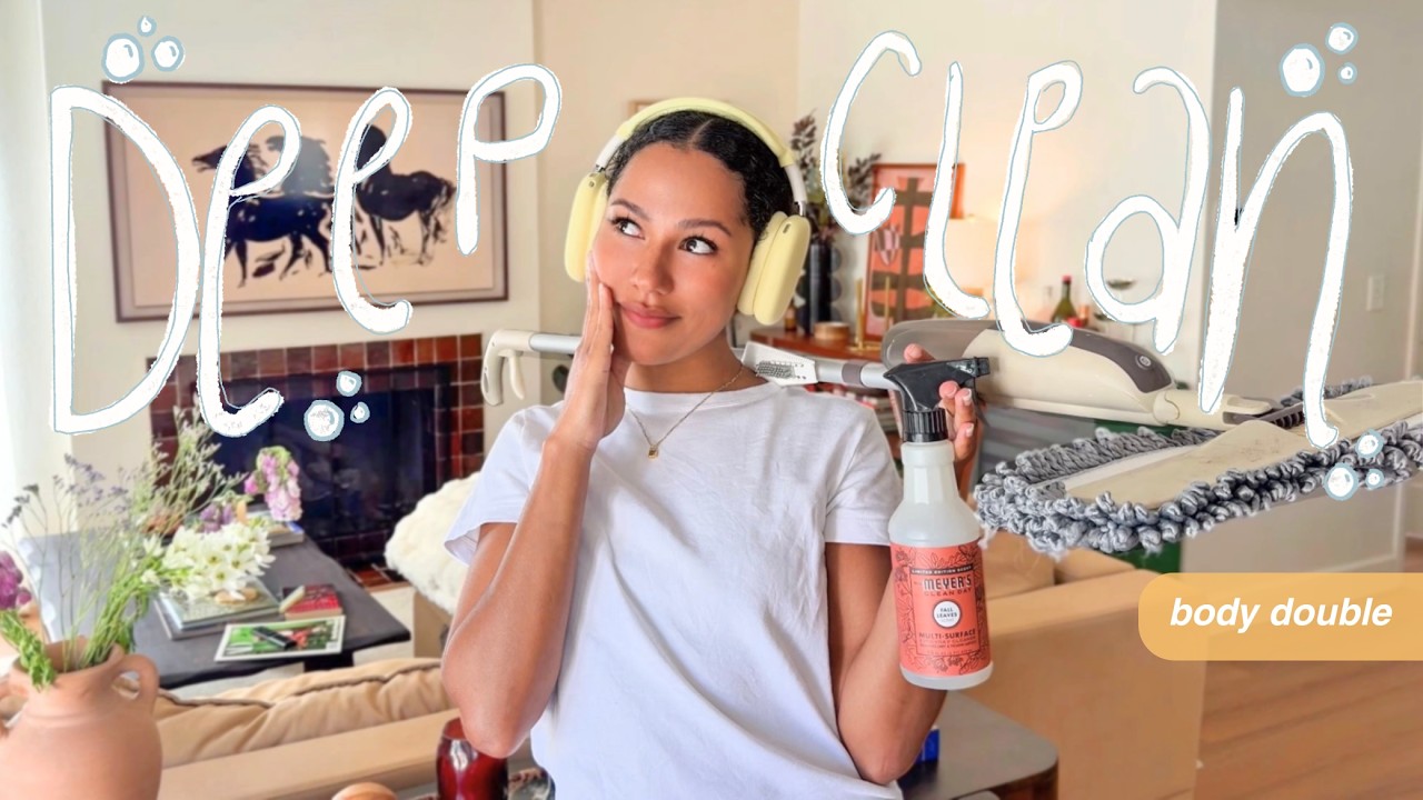 cleaning & organizing my entire home🫧 ~ body doubling vlog