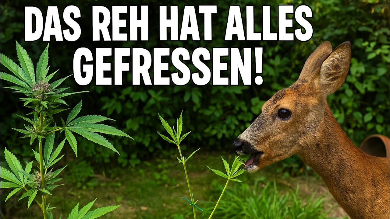 Fast alles verloren! 😱 Guerilla Grow von Wildtieren beschädigt