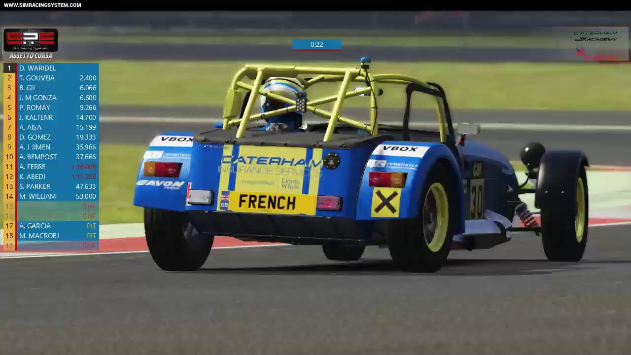 SRS Live Now! CaterhamAcademy @ SilverstoneNational 23:00GMT 2019-04-18