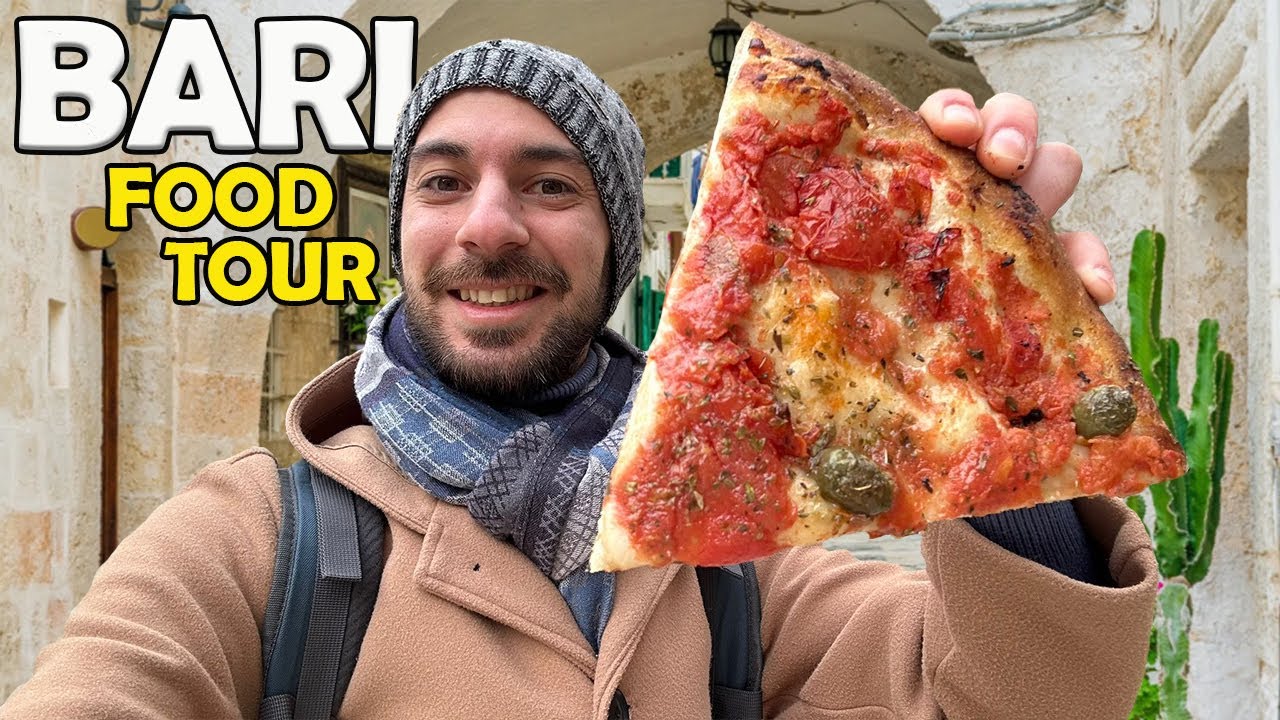 BARI STREET FOOD TOUR | tra focacce e orecchiette Vlog