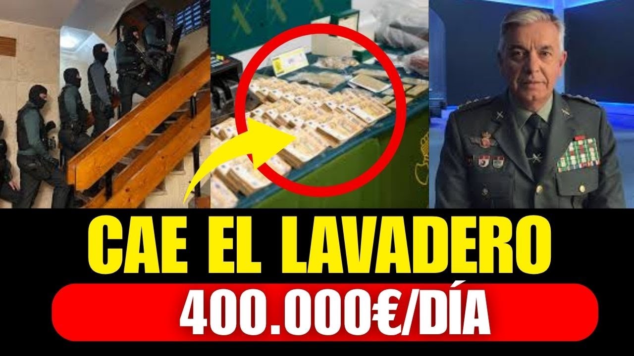 ¡¡HISTORICO!! GUARDIA CIVIL DESARTICULA Dos ORGANIZACIONES Que Blanqueaban 400 000€ Diarios