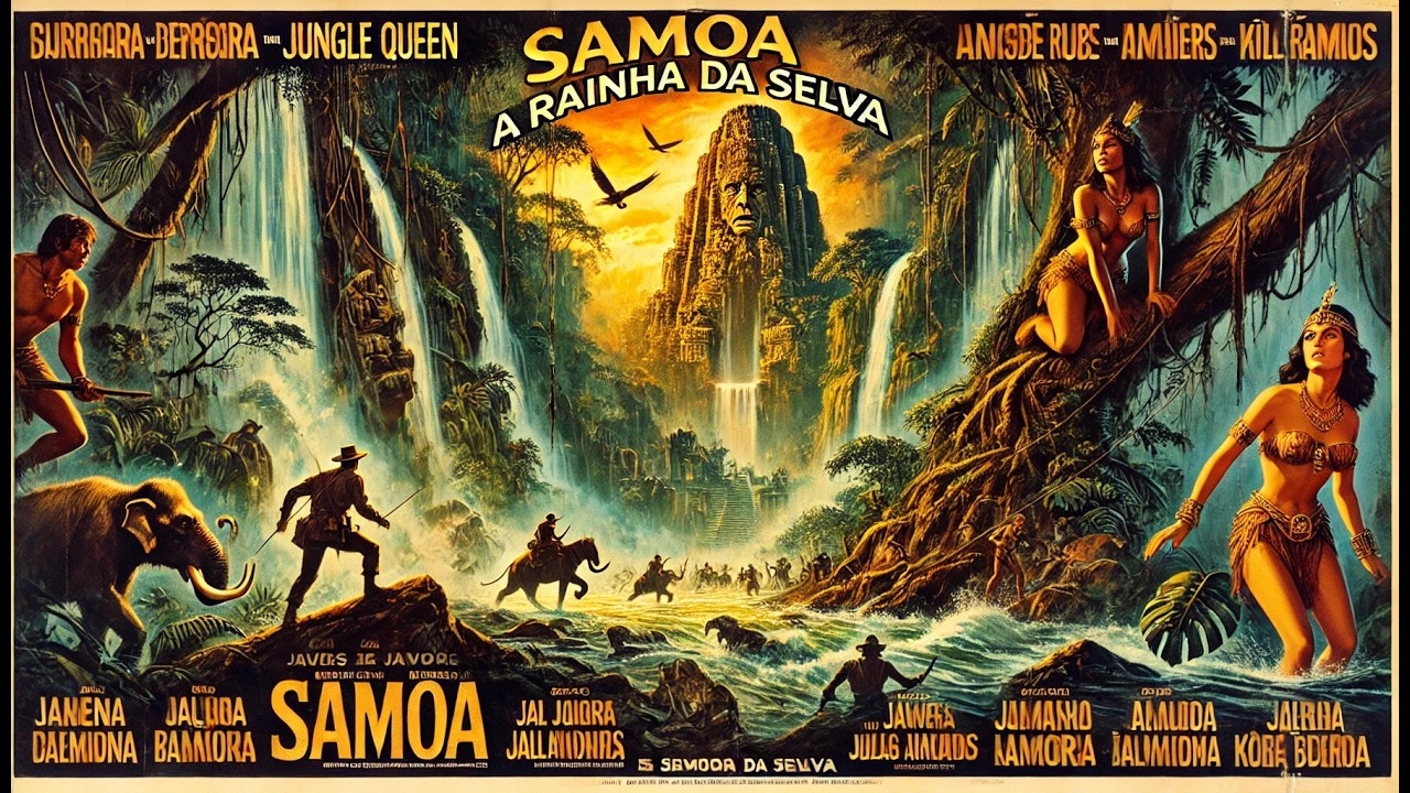 Samoa, a Rainha da Selva | HD | Aventura | Filme Completo Legendado em Português