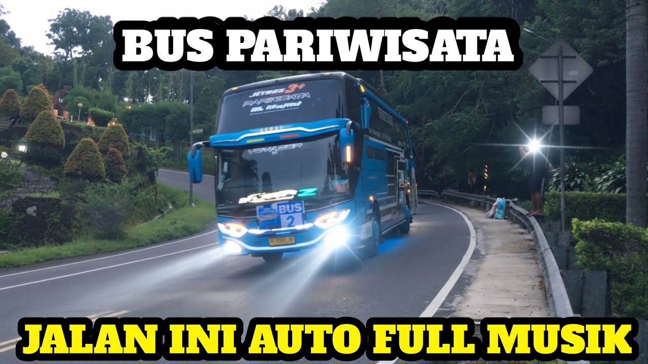 VIDEO FULL BUS PARIWISATA 📍 