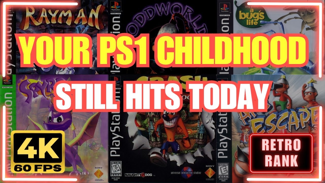Top 20 PS1 Childhood Games That Still Hit Hard Today