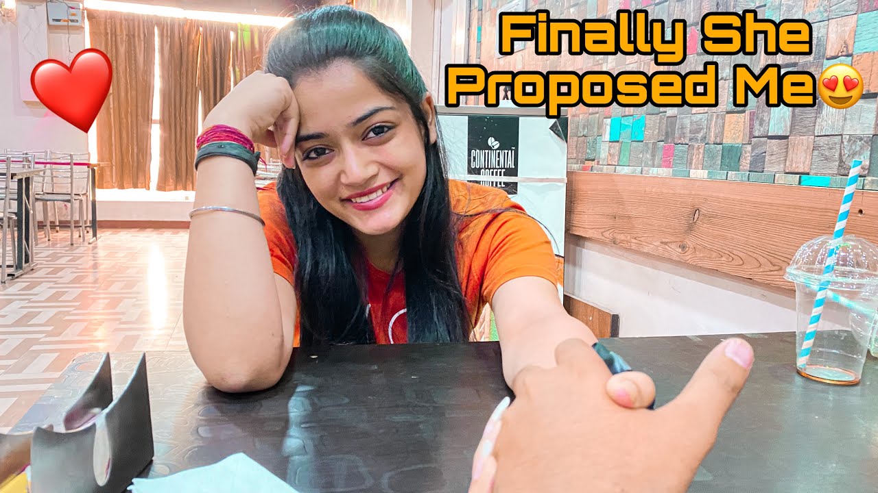 Finally She Proposed Me😍But?@Sanchituli