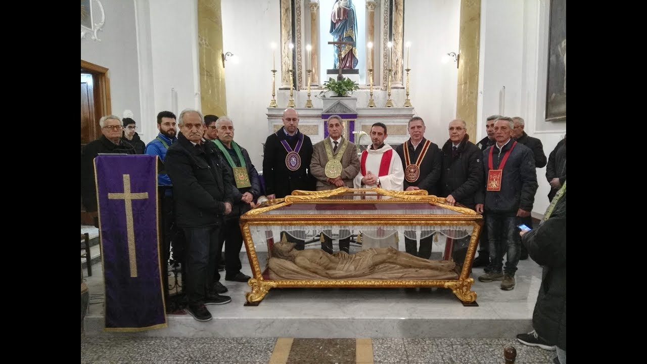 Traslazione dell'Urna del Cristo Morto nella Cappella della Deposizione - Grammichele - Aprile 2019