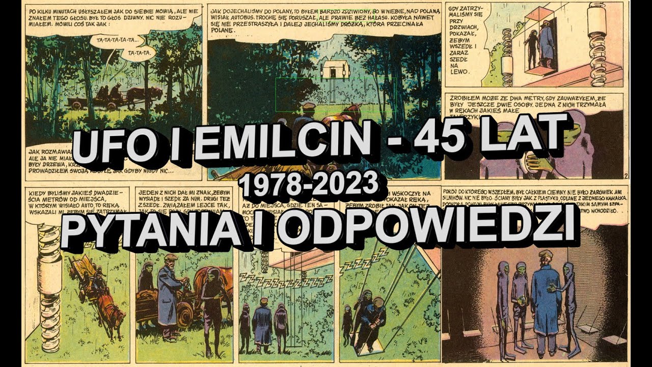 UFO I EMILCIN - 45 LAT /1978-2023/  PYTANIA I ODPOWIEDZI