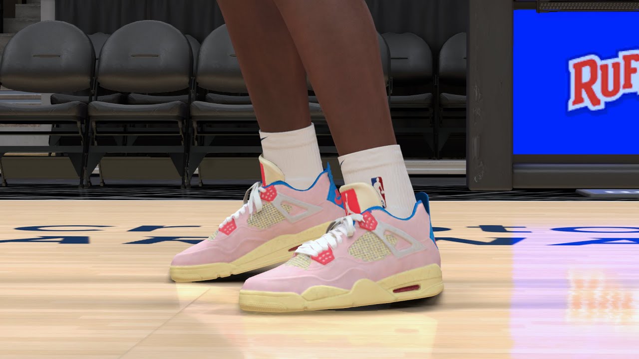 NBA 2K24 Next Gen Shoe Creator - Air Jordan 4 x Union 