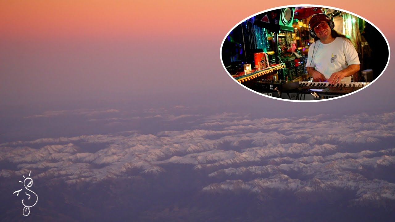 Floating Over The Rockies | Steampipe x Casio CT-X5000 x Cosmos | Serene Ambient Soundscape Live Jam