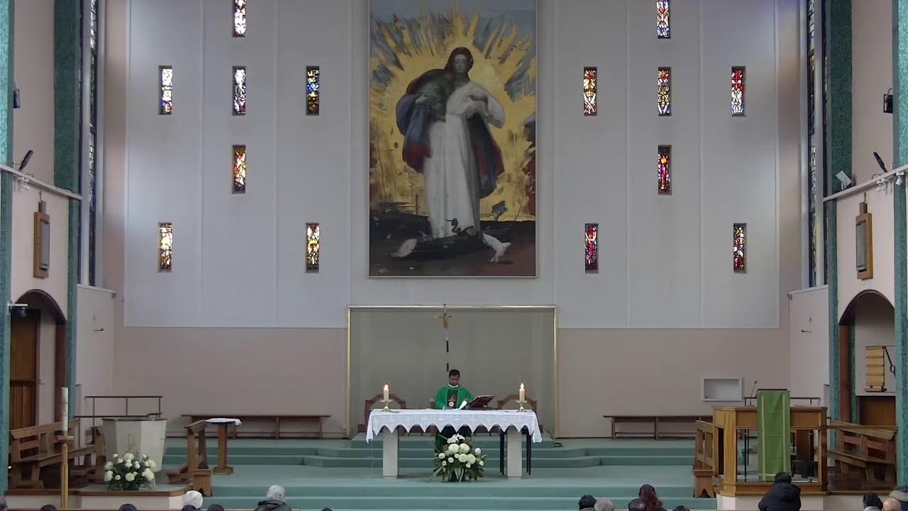 Feria. Mass from Hayes. 12 00 pm  12 February 2026