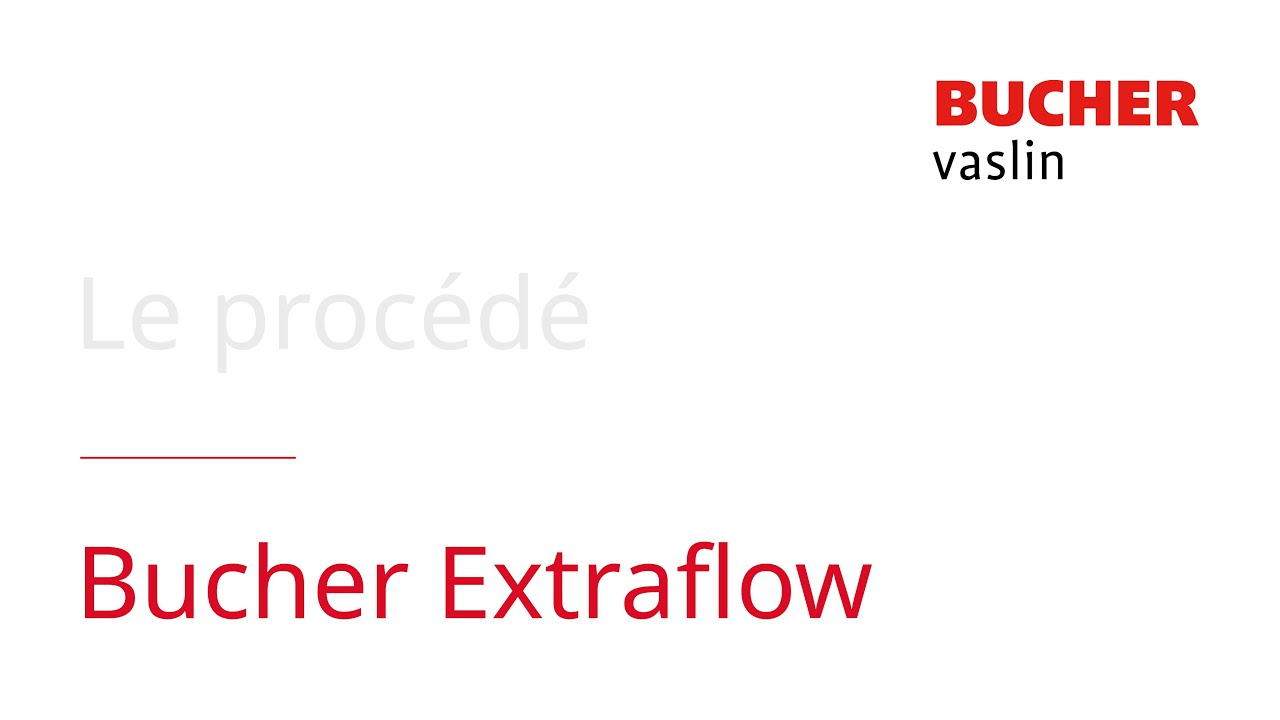 Bucher XPert procédé Extraflow - EN
