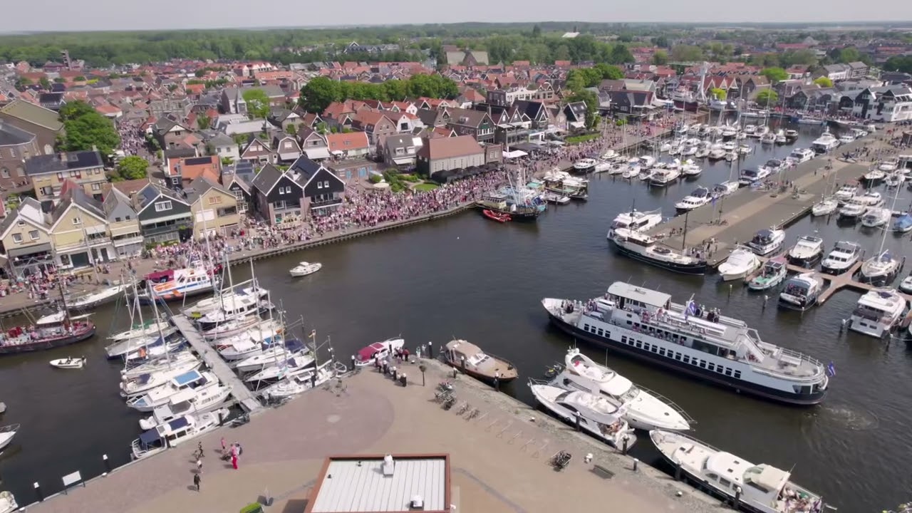 Urkerdag 2024 vanuit de lucht.