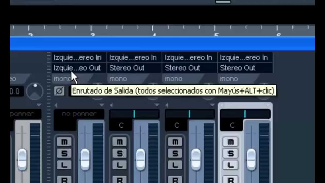 pistas de grupo en cubase