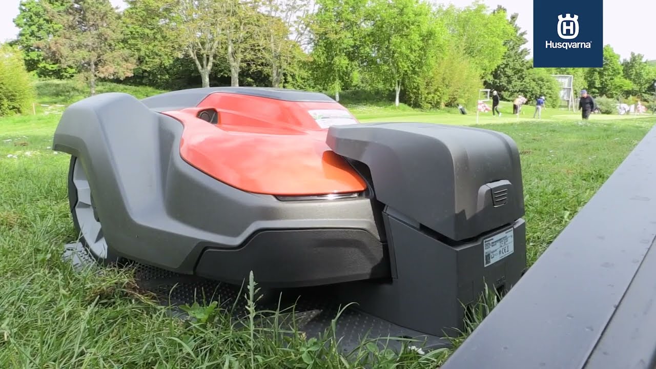 ⛳️ HUSQVARNA Solution de tonte Autonome Installation et Bilan Golf BLUEGREEN Rueil-Malmaison