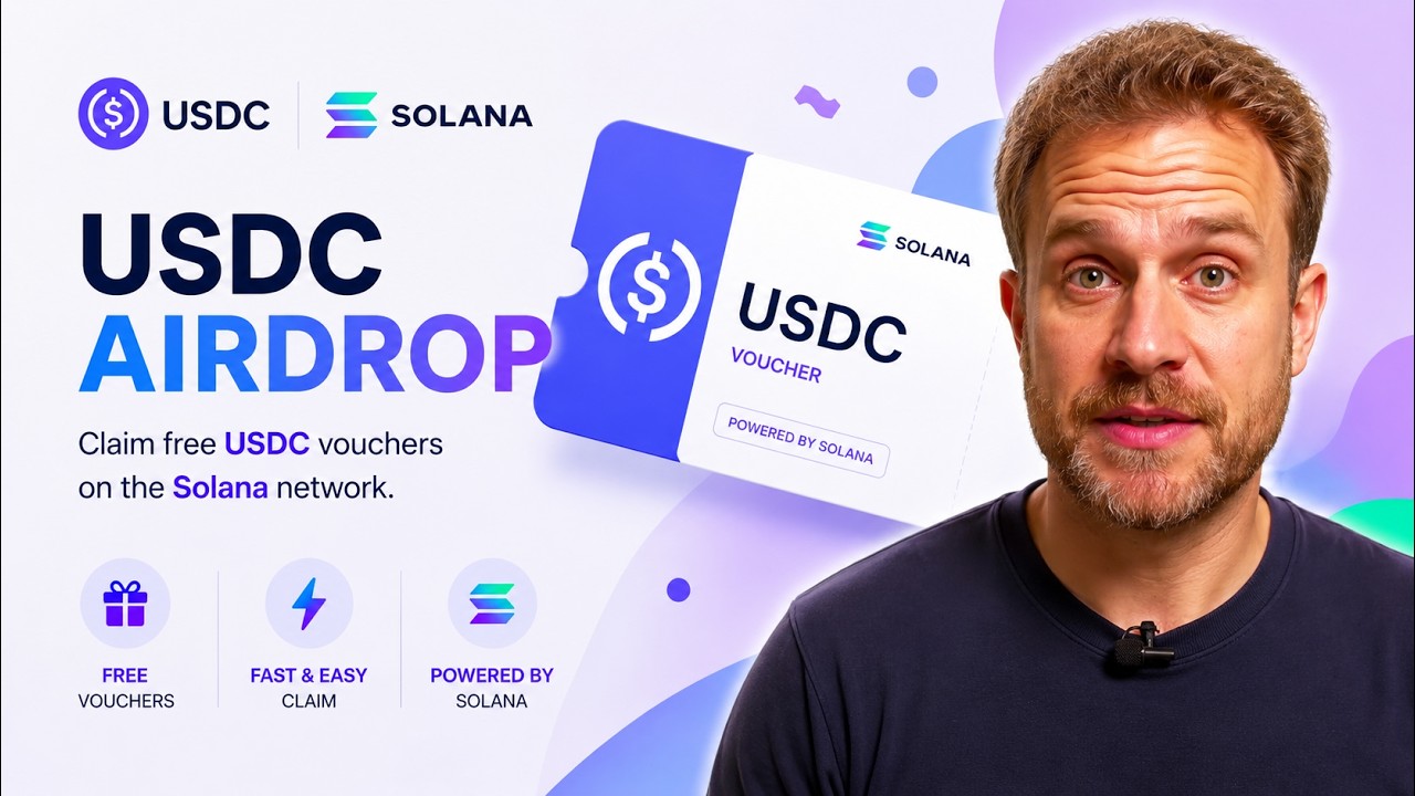 USDC VOUCHERS!! New Solana Crypto Airdrop! Don't Miss Out!
