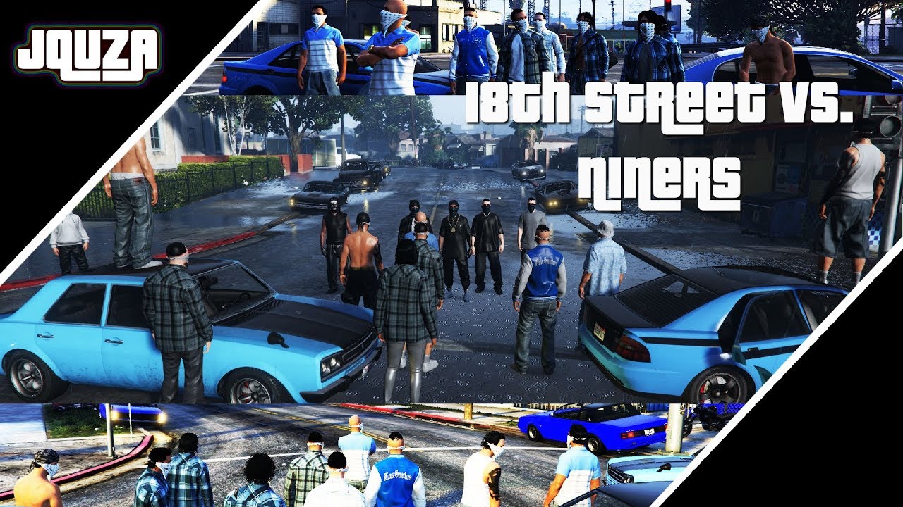 18th Street vs. Niners - Quza Tortuga - Dirty-Gaming - RP Highlights - German Roleplay