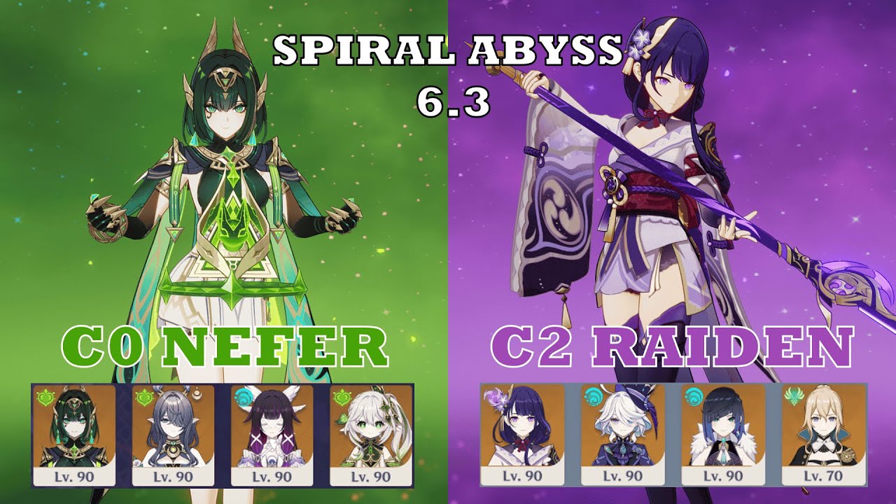 Columbina is finally here! Trying her out in a Nefer team | Spiral Abyss 6.3 | Genshin Impact
