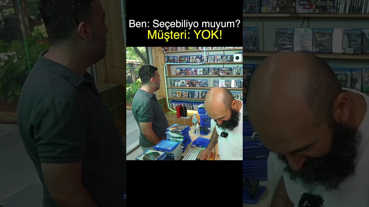 Se&ccedil;ebiliyo muyum ?  #konsoloyun