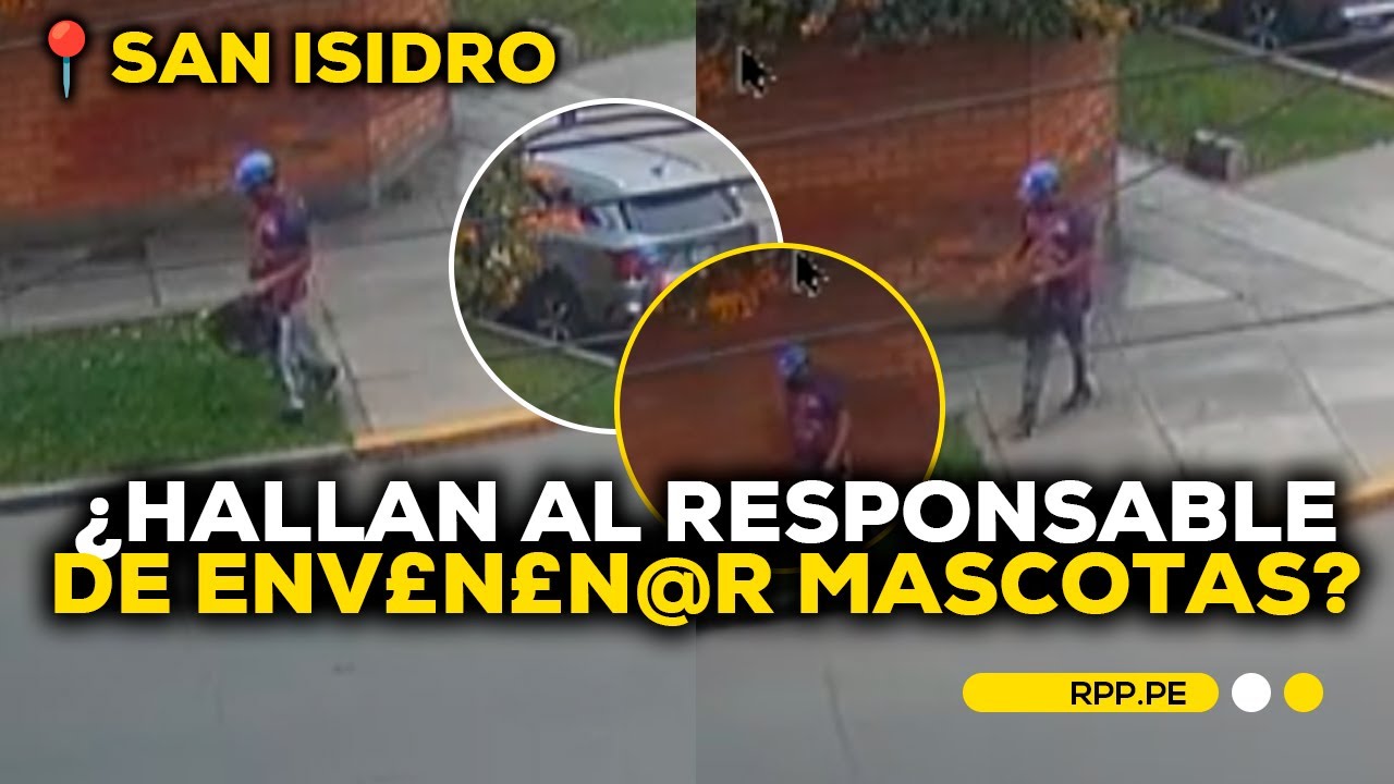 ¿Hallan al RESPONSABLE de ENV£N£N@R MASCOTAS en SAN ISIDRO? #RPPDESPACHO