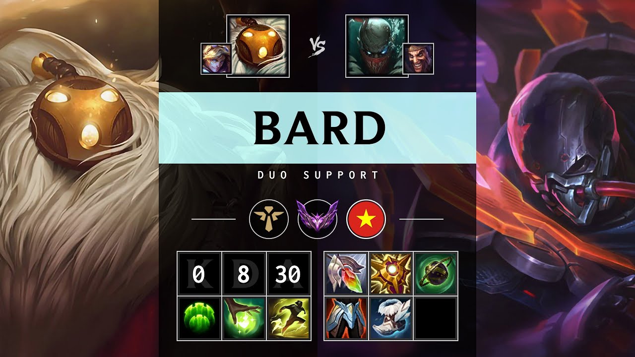 Bard Support vs Pyke - VN Master Patch 25.17