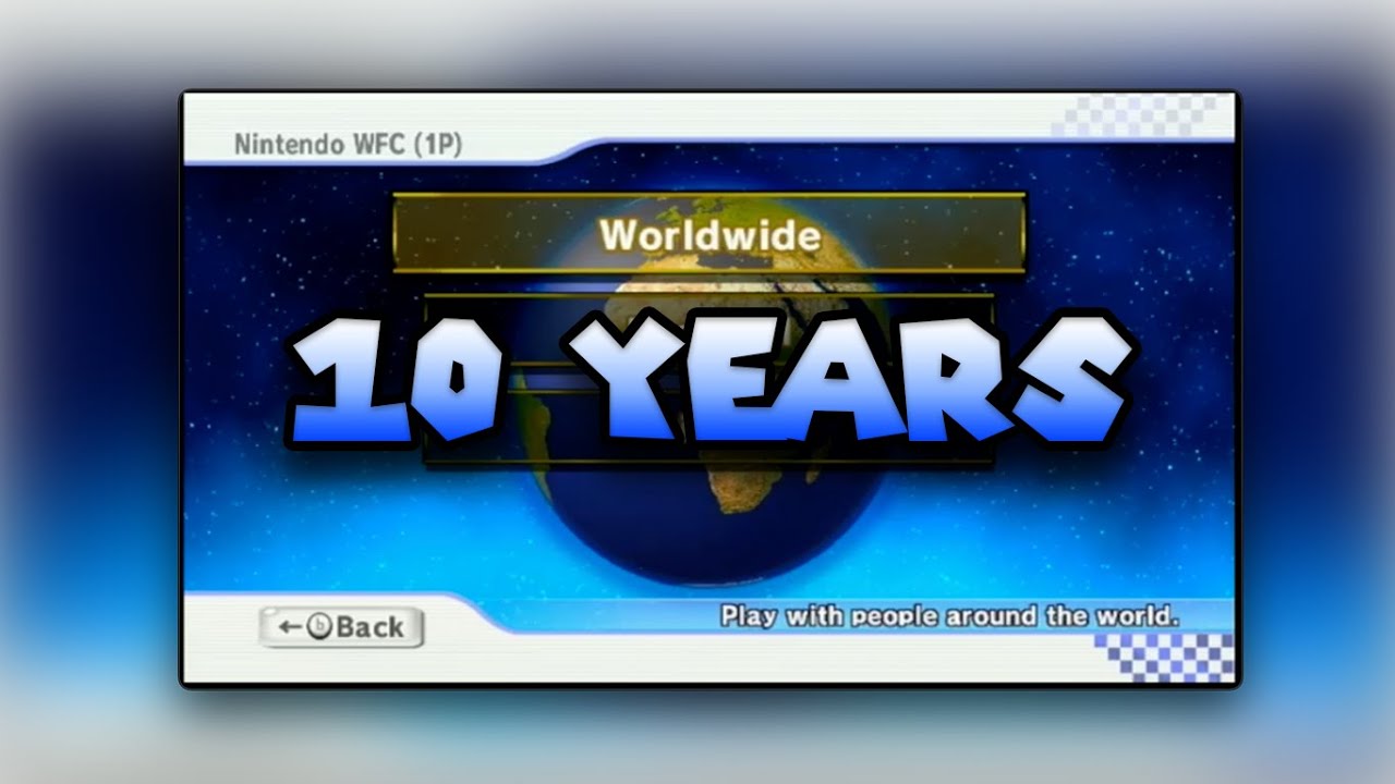 Nintendo WFC  Shutdown - 10 Years Later (MKWii)
