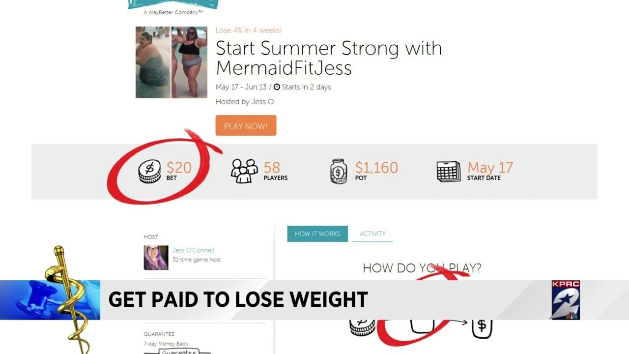 Get paid to lose weight
