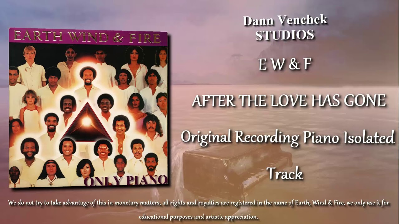 Earth Wind & Fire - After the Love Has Gone | Isolated Piano Track Only (Original Recording)