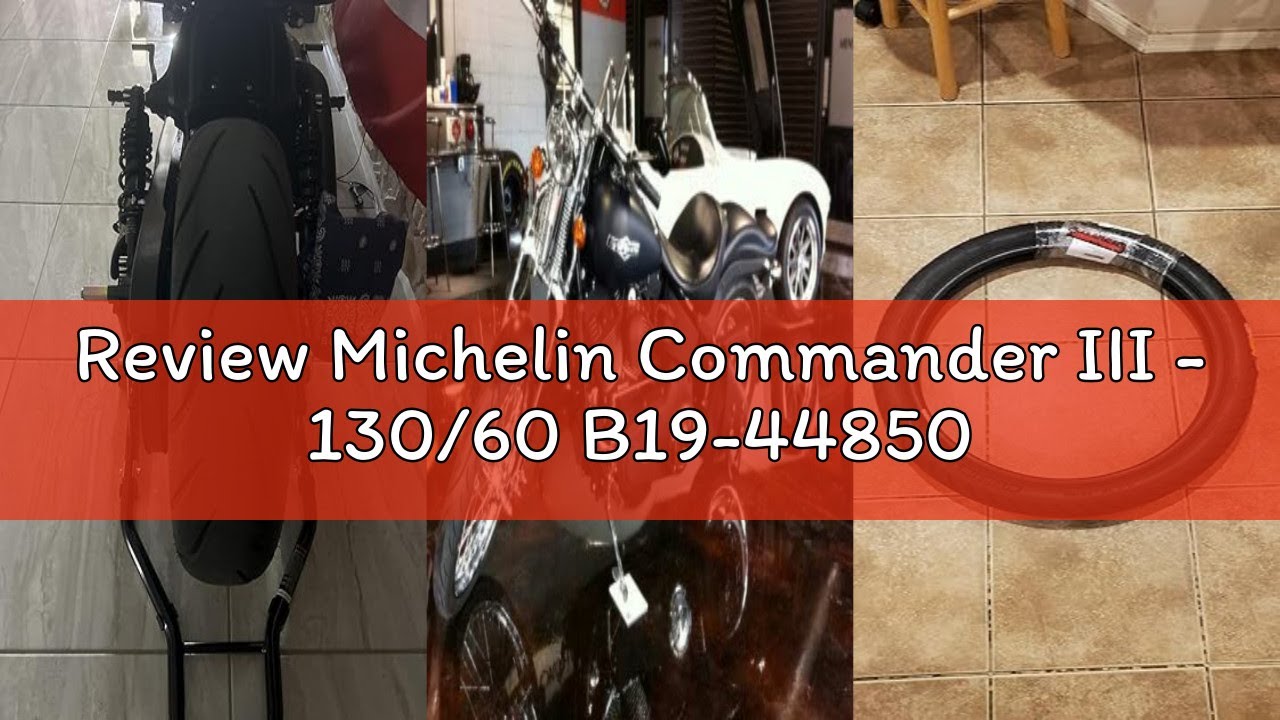 Review Michelin Commander III - 130/60 B19-44850