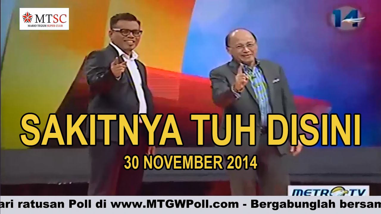 Mario Teguh - Sakitnya Tuh Di Sini