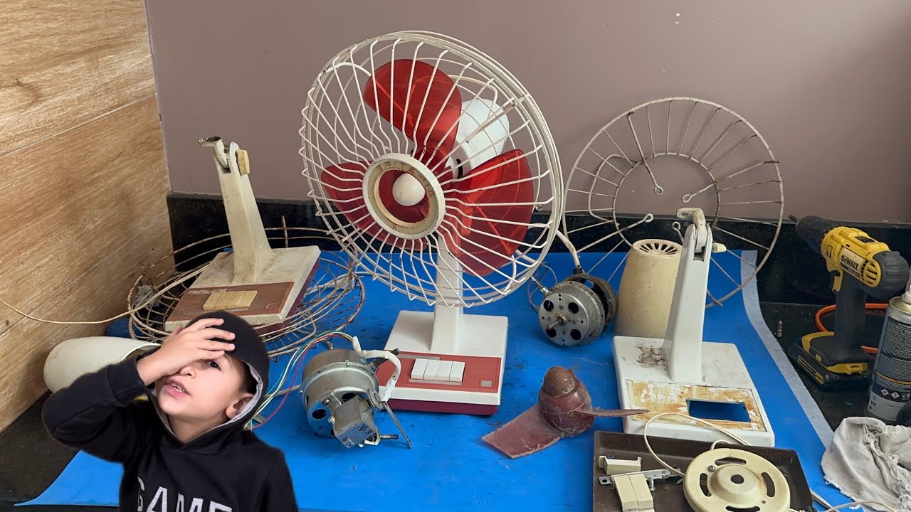 Papai Erick conseguiu consertar o VENTILADOR BRITÂNIA B30L
