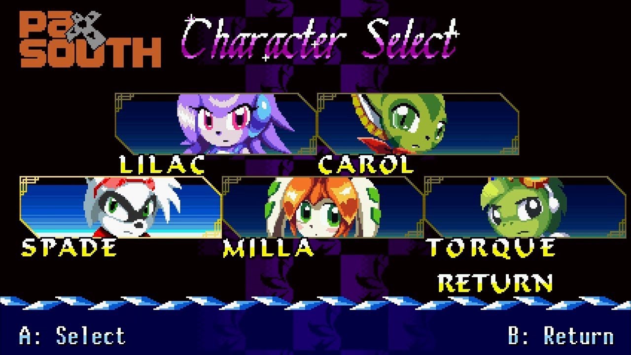 Freedom Planet OLD PAX DEMO - Spade Aqua Tunnel HARD