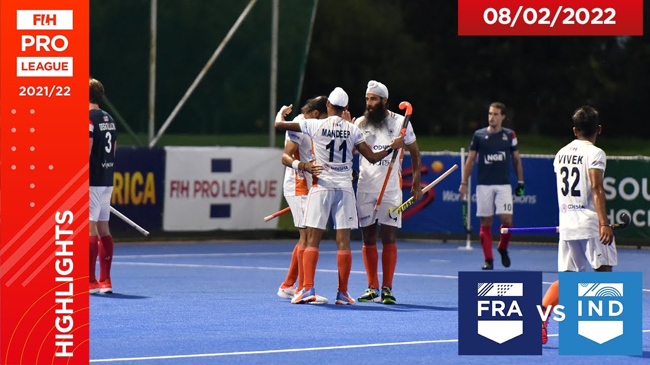 FIH Hockey Pro League, сезон 3 &mdash; Франция против Индии (мужчины), обзор первой игры