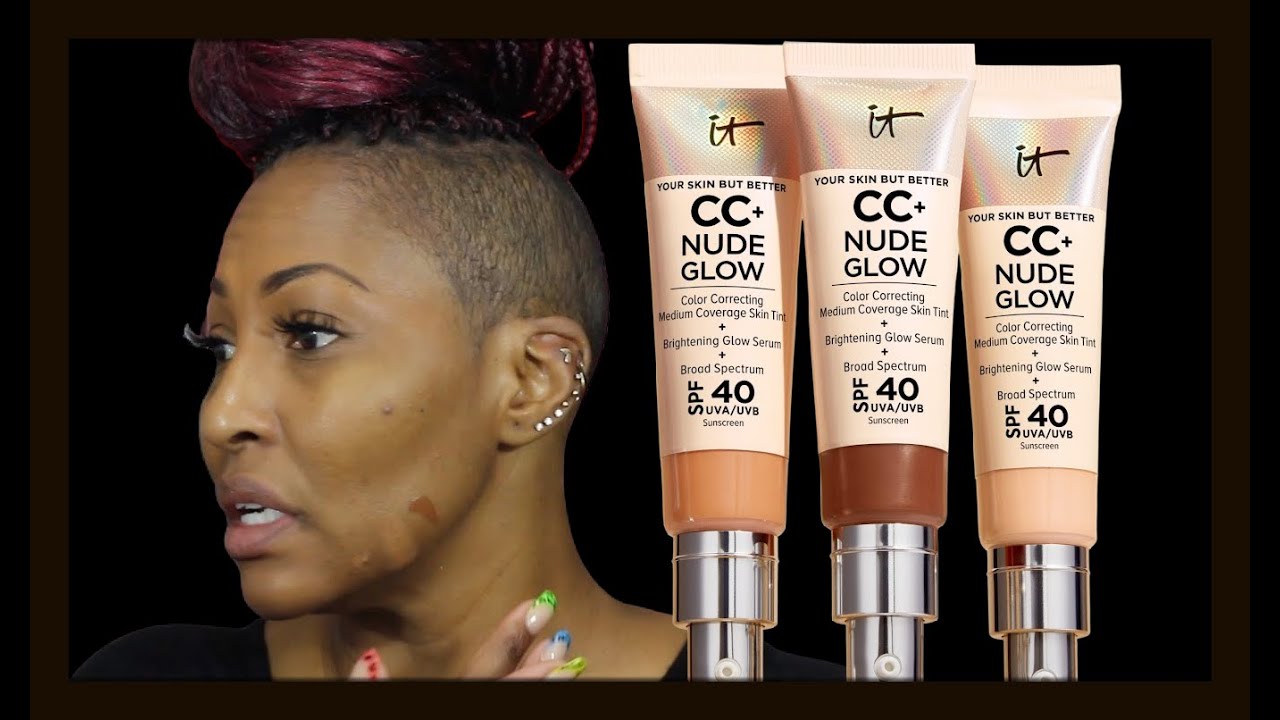 NEW It Cosmetics Nude Glow CC Foundation First Impression