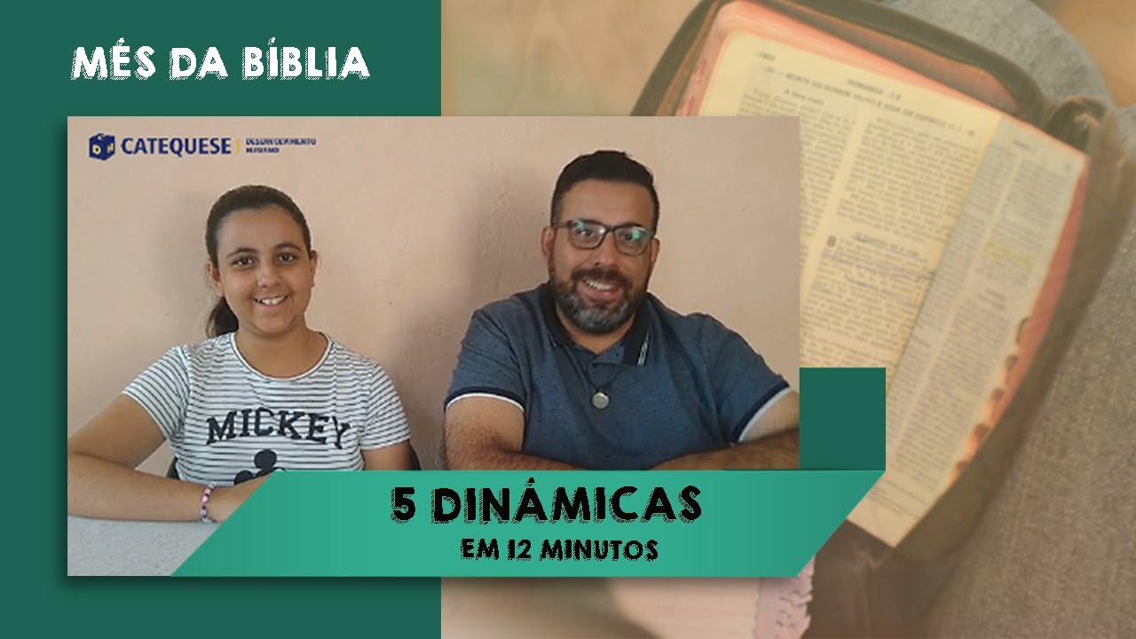 Mês da bíblia: 5 dinâmicas em 12 minutos         #despertecatequista