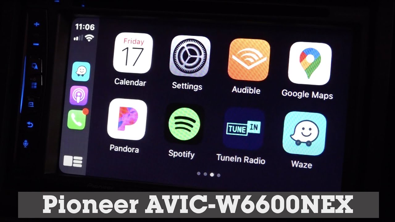 Pioneer AVIC-W6600NEX Display and Controls Demo | Crutchfield Video