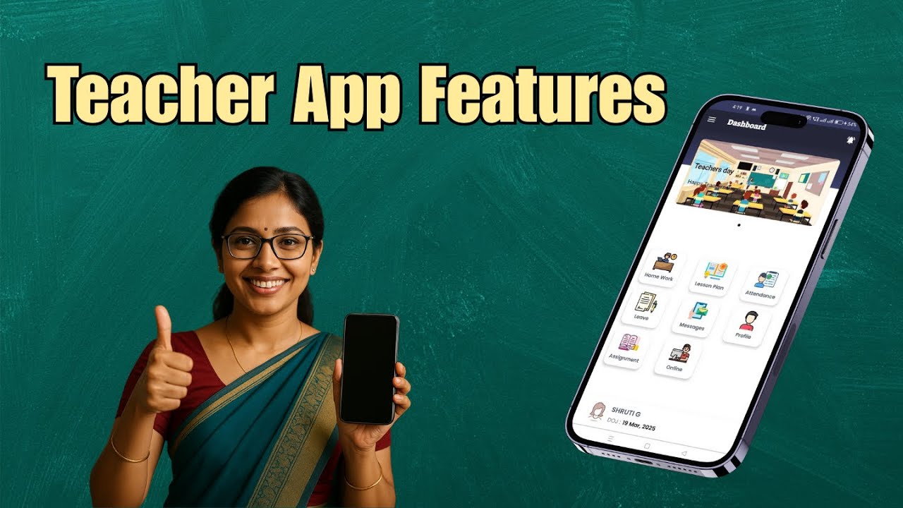 Teacher App &ndash; Simplify Teaching with Smart Digital Tools !