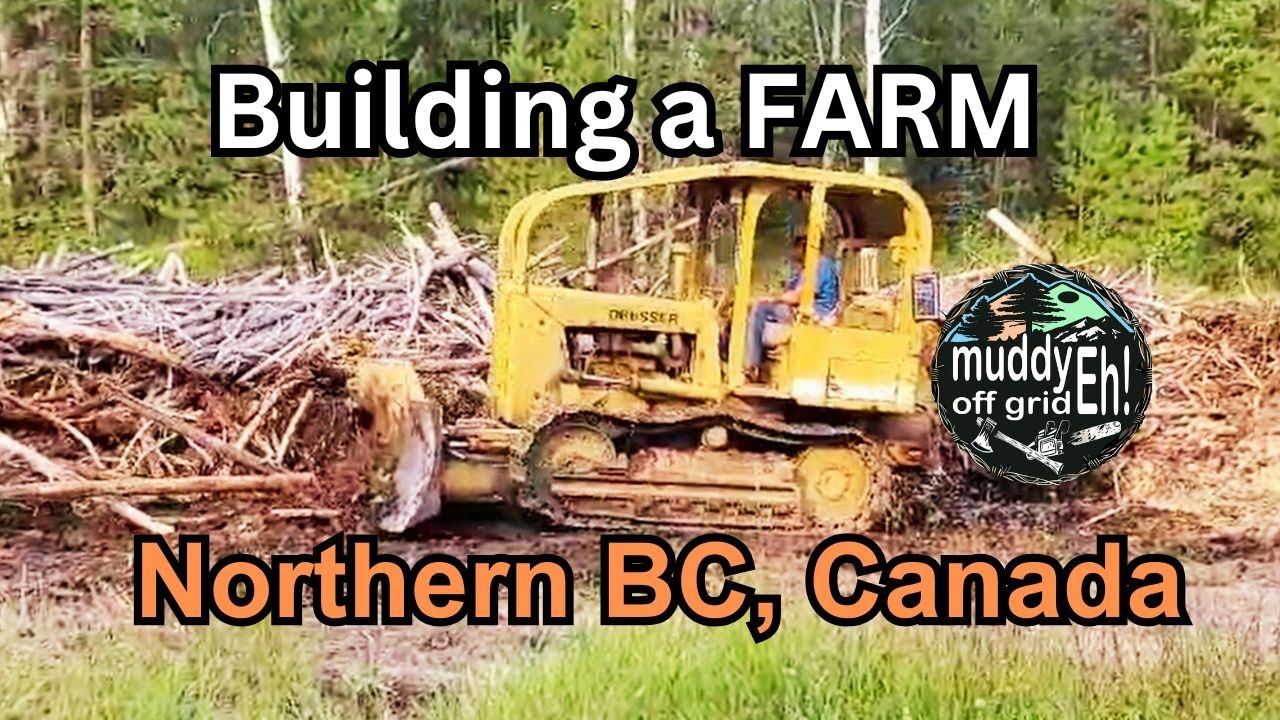Over 40 Off-Grid: I am Building an Off-Grid Farm from the ground up - Homestead Adventure in Canada