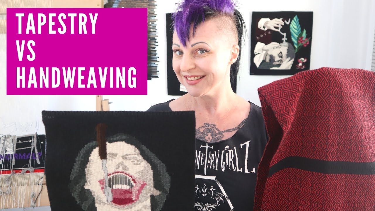 Tapestry vs Handweaving - what is the difference?