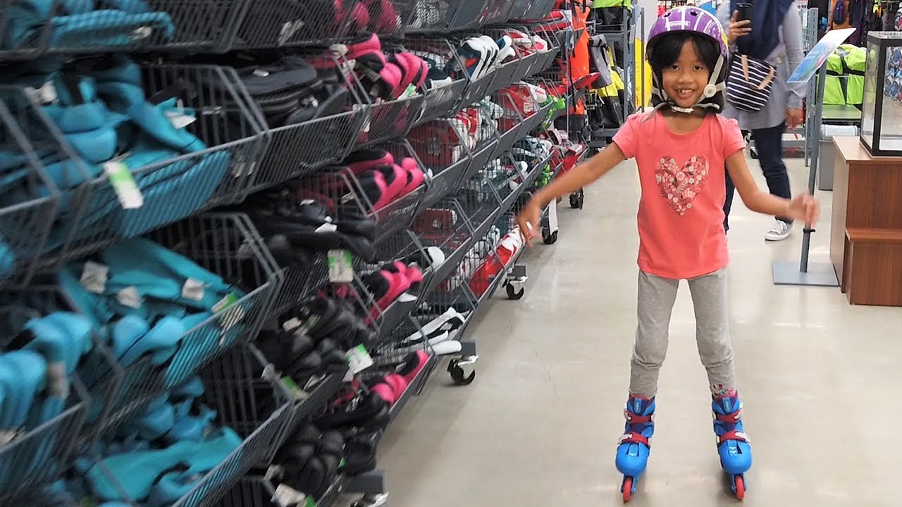 KEI BELI SEPATU RODA BARU DI DECATHLON | MY NEW INLINE SKATES