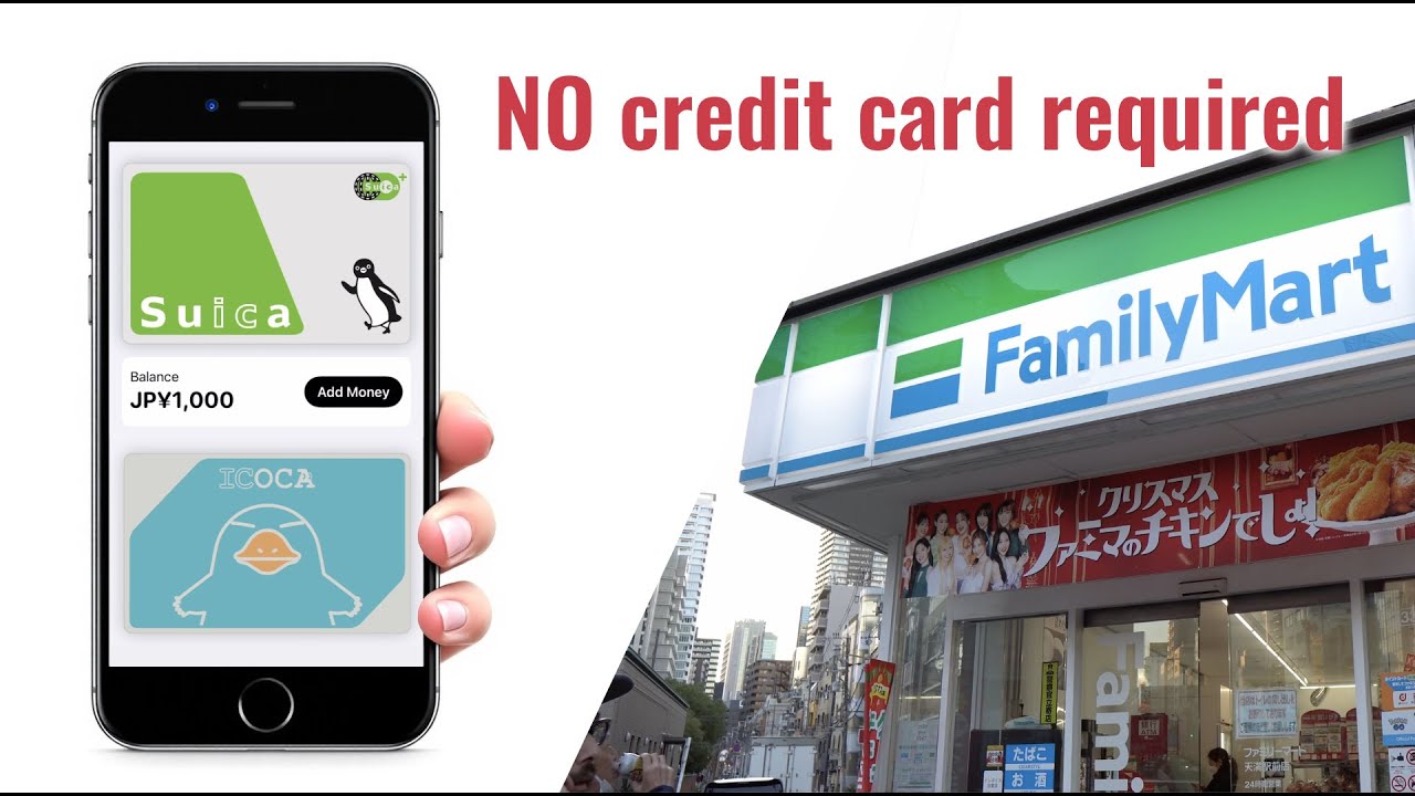 Charge a Digital IC Card (Suica, Pasmo, Icoca) Without a Credit Card Linked to Your Apple Wallet