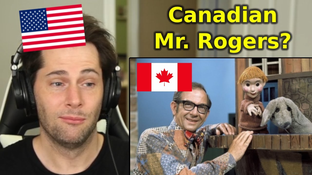 American Reacts to Mr. Dressup