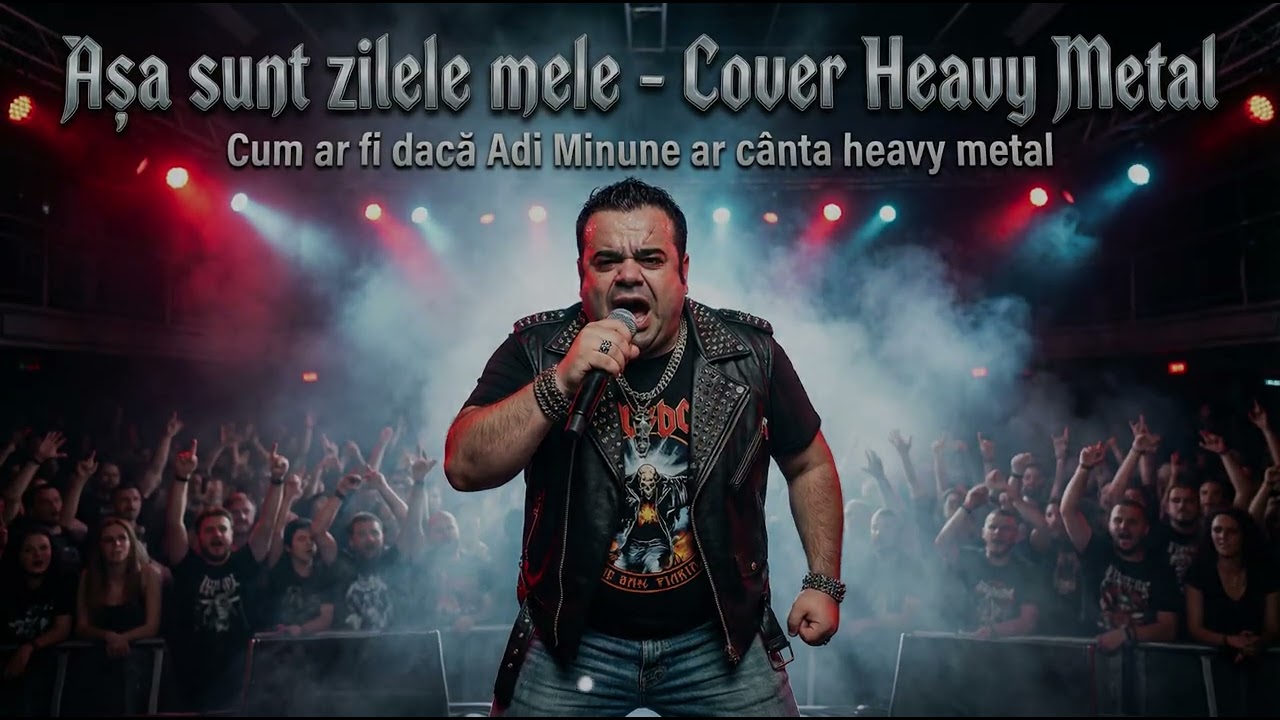 „Așa sunt zilele mele – Heavy Metal Cover | Cum ar suna Adi Minune în variantă METAL? 🤘🔥”
