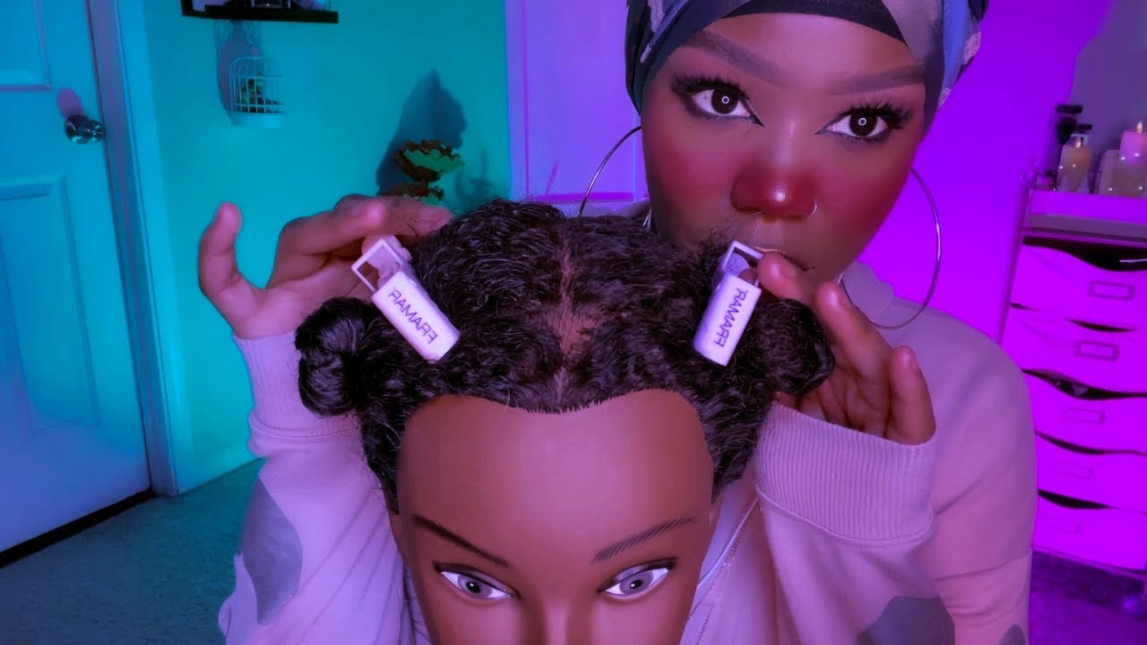 ASMR | Detangling Your Hair Before Bed (ft. Dossier) (Personal Attention)